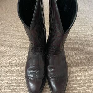 Laredo Dark Brown Cowboy Boots
